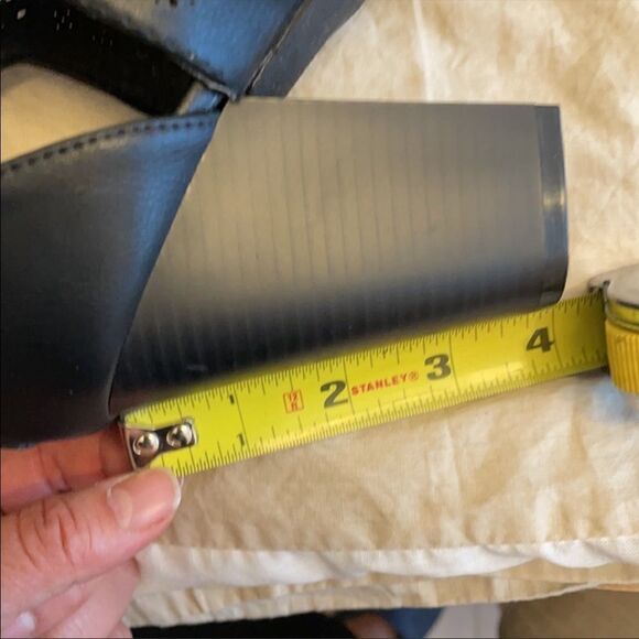 CHRISTIAN LACROIX BLACK BLOCK HEEL SHOOTIE… - Picture 5 of 7